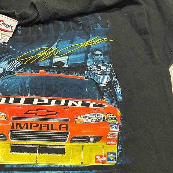 Jeff Gordon Nascar Racing Vintage Motorsport Crewneck Tee Tshirt XL - Picture 7 of 8